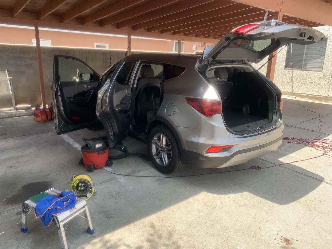 Interior detailing — spotless dashboard and surfaces