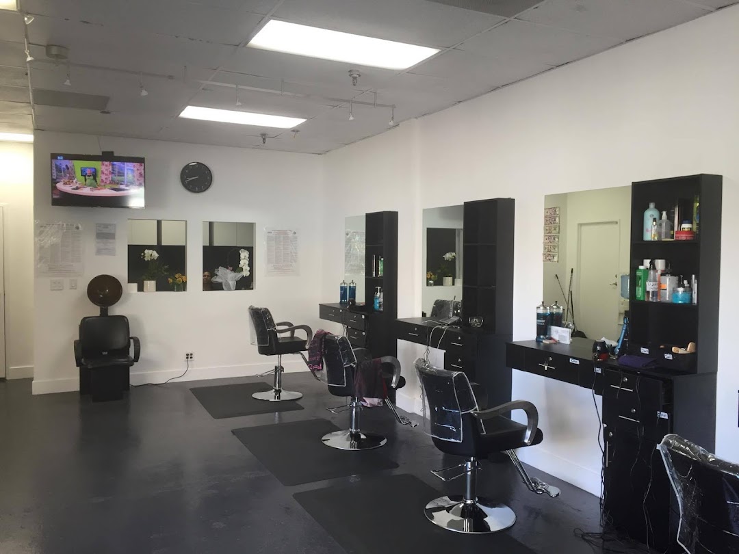 Inside Burbank Hair Studio by Vilma