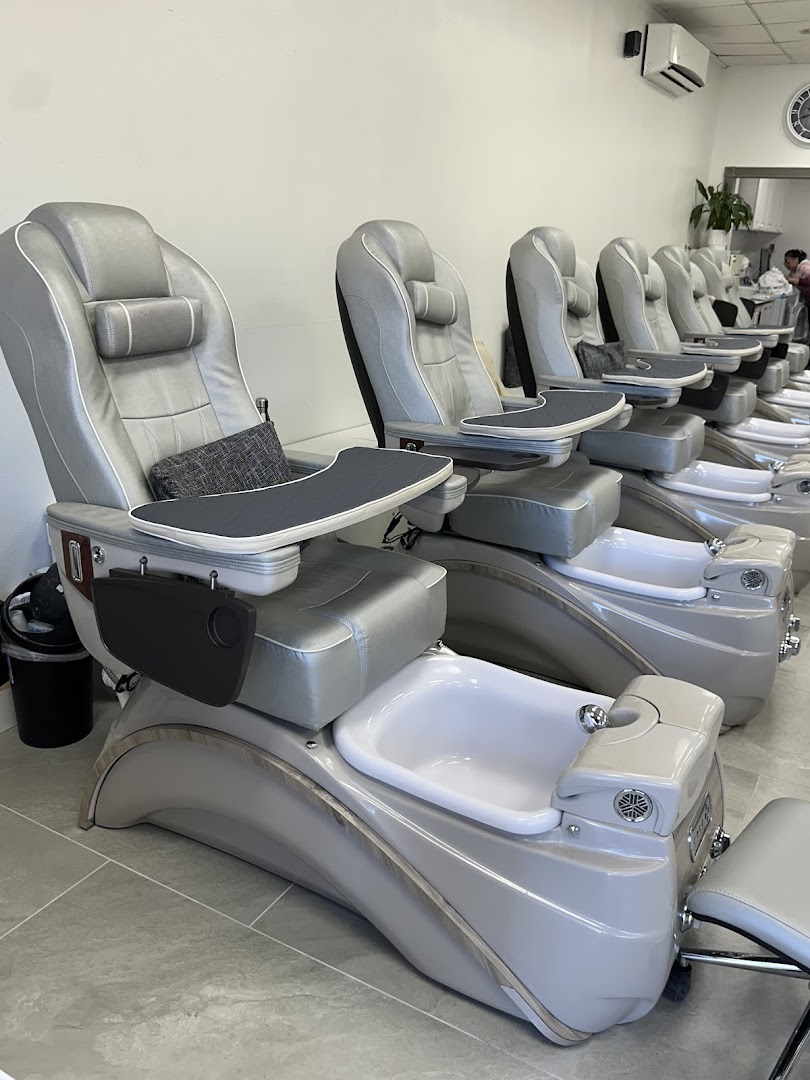 Interior and nail services at Gallery Nails and Spa