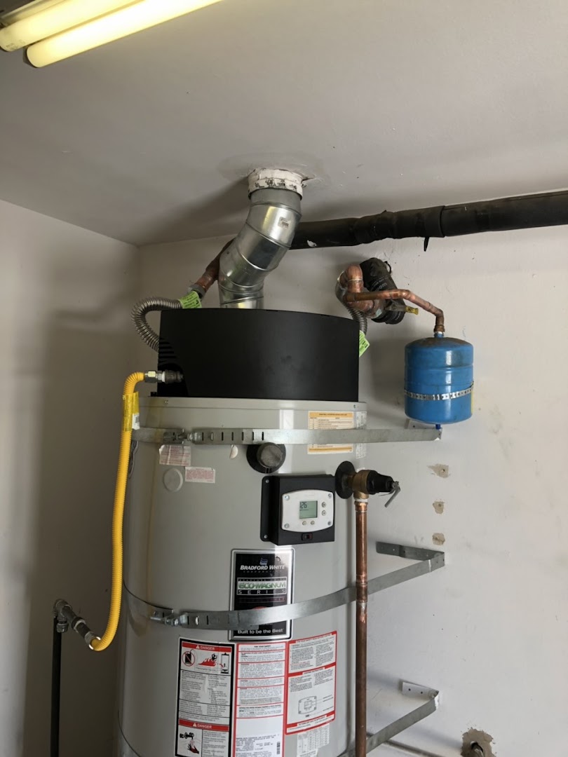 Plumbing service van and equipment