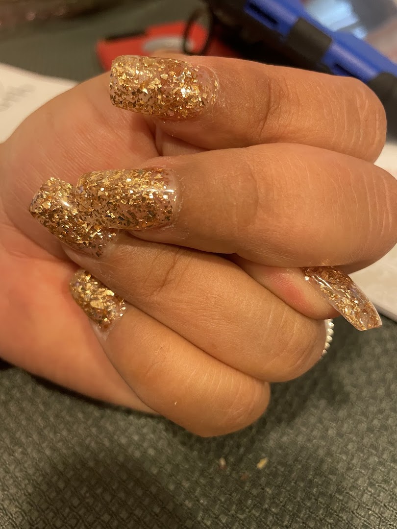 Nail color detail at Lani's Nails Salon