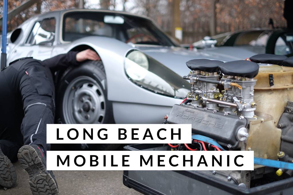 Long Beach Mobile Mechanic at work — on-location auto service