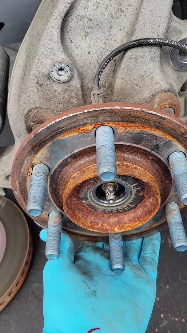 Under-hood engine repair at customer location