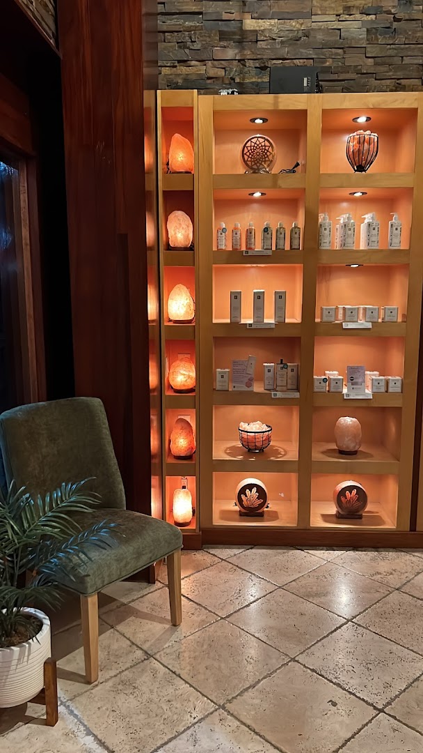Serene treatment room at rA Organic Spa in Burbank