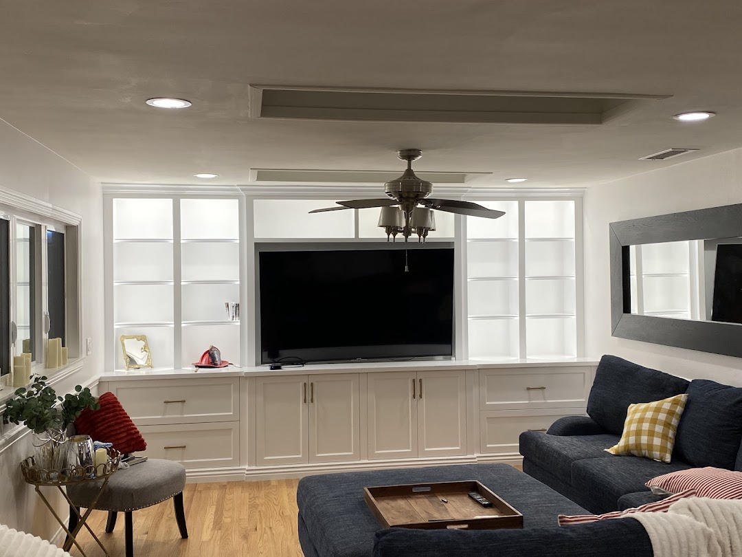 Lighting fixture installation and finish electrical work