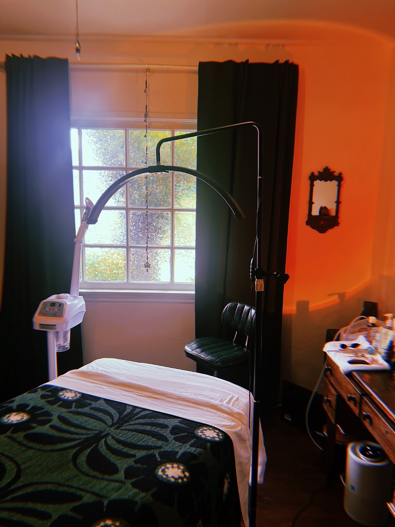 Wild Nature Skin Studio treatment room — warm, natural setting