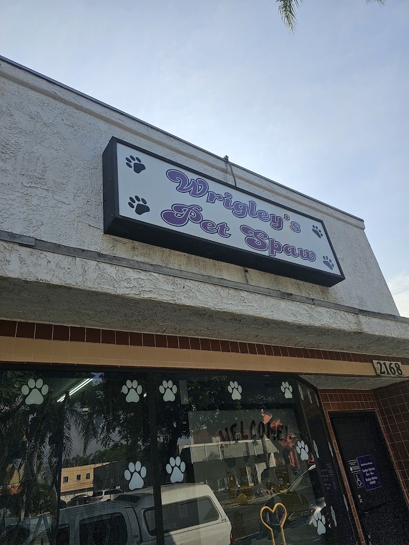 Dog grooming at Wrigley's Pet Spaw Long Beach